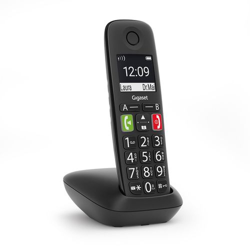 Telefon stacjonarny GIGASET E290 Czarny na Arena.pl