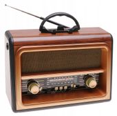 Radio PRZENOŚNE Kuchenne RETRO R20 FM Głośnik Bluetooth MP3 USB TF 4247