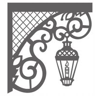 R14 Panel narożny EKRAN ŚWIĄTECZNY nowoczesny LATARENKA firana ŚWIĘTA ZIMA