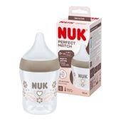 NUK Perfect Match Butelka Antykolkowa 0m+ silikonowy smoczek S 150ml