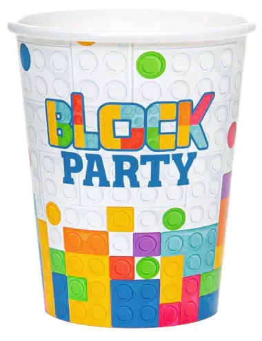 Kubek Klocki 220ml 6szt zdjęcie 1