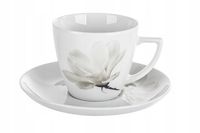 Lubiana filiżanka 350ml/spodek 17,5 Magnolia kawy