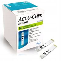 Paski Testowe do Glukometru ACCU-CHEK Instant Pomiaru Glukozy Strip 50