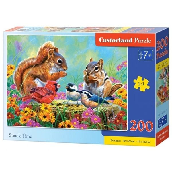 Puzzle 200 snack time zdjęcie 1