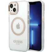 Guess GUHMP15MHTRMD iPhone 15 Plus / 14 Plus 6.7" złoty/gold hard case