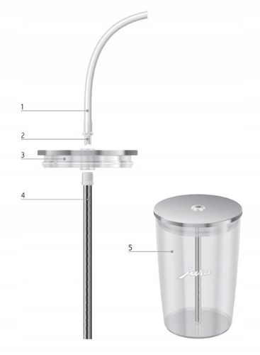 Jura 72570 Szklany dzbanek pojemnik na mleko 0.5L na Arena.pl