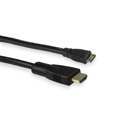 HDMI wtyk - HDMI Mini wtyk 1,5m GOLD na Arena.pl