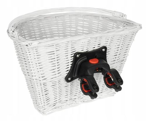 KOSZ NA ROWER WIKLINOWY CLICK KLIK KOSZYK BIAŁY na Arena.pl