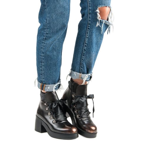 Modne botki na obcasie r.40 na Arena.pl