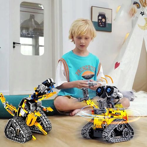 4W1 PROGRAMOWALNY ROBOT ZABAWKA ZESTAW KONSTRUKCYJNY APP I PILOT KONTROLA na Arena.pl