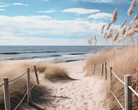 Plakat 50x40cm Nadmorski Most