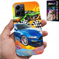 ETUI DO XIAOMI NOTE 12 4G - DLA DZIECI, SAMOCHODY WYŚCIGOWE WYŚCIGI