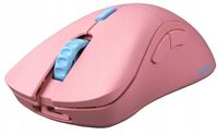 Mysz gamingowa Glorious Model D PRO Wireless - flamingo 19000 dpi Różowa