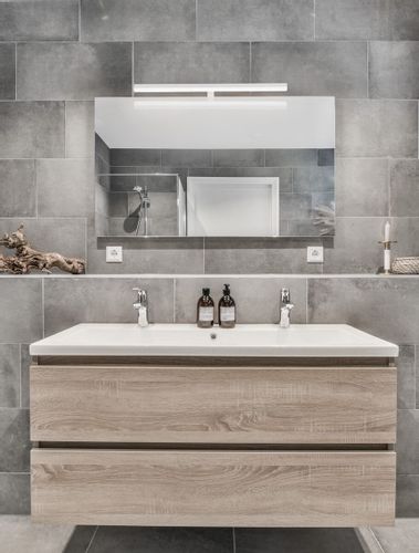 Podłużna lampa ścienna VALLES LE42875 listwa LED 18W biała na Arena.pl