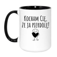 Duży Biało-Czarny 450 ml