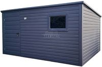Schowek domek ogrodowy 3,5x2,5m Drzwi okno dach spad w tył TS1053