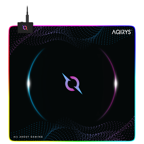 AQIRYS Podkładka ECLIPSE RGB Medium 450x400 na Arena.pl