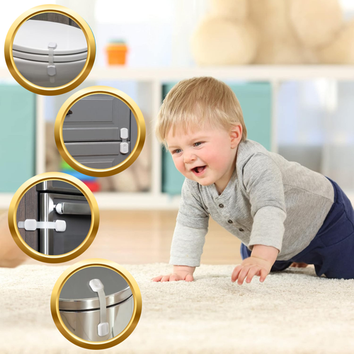 zabezpieczenia szafek blokada szuflad mebli drzwi przed dziećmi mocna na Arena.pl