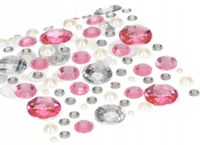 DŻETY DŻETY KRYSZTAŁKI PEREŁKI MIX RÓŻNE WIELKOŚCI