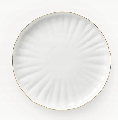 Komplet naczyń śniadaniowych z porcelany z reliefem Sali, dla 4 osób na Arena.pl