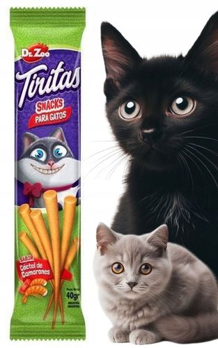 PRZYSMAK DLA KOTA KABANOSY paluszki mix smaków DR ZOO Sticks ZESTAW 6x40g na Arena.pl