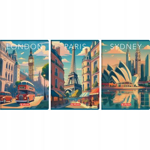 Zesz Her Retro City A4 80K 70G K5X5 na Arena.pl