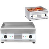 Grill płyta grillowa elektryczna gładka 300deg C 60 cm 2 x 3200W
