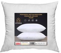 PODUSZKA BIAŁA MIĘKKA 70x80 ANTYALERGICZNA WKŁAD KULKA GRUBA PRODUCENT