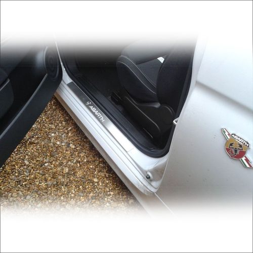 Listwa progowa FIAT 500  ABARTH Stal nierdzewna 304 mat 2szt na Arena.pl