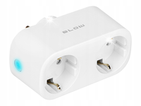 INTELIGENTNE GNIAZDKO WiFi SMART TUYA PODWÓJNE WATOMIERZ PROGRAMATOR 16A