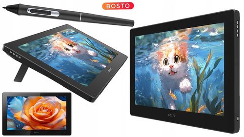 BOSTO BT-16HD 2024 Profesjonalny Tablet graficzny z piórem 16384 st 15,6" na Arena.pl