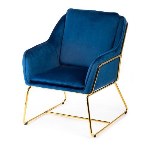 Fotel Stella Gold Blue na Arena.pl