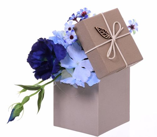 Flower box niebieski na Arena.pl