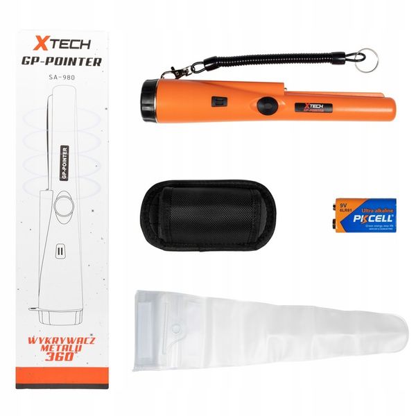 WYKRYWACZ METALU GP-POINTER PRO-POINTER POMARAŃCZ zdjęcie 12