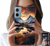 ETUI DO MOTOROLA E15 / G05 - STRUMIEŃ, GÓRY, SZCZYTY, EVEREST + FOLIA