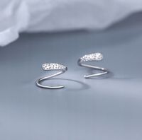 Kolczyki Srebrne PRÓBA 925 SREBRO Sztyfty KÓŁKA Damskie