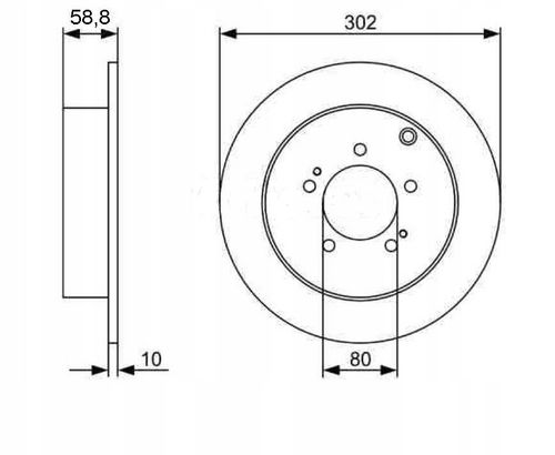 TARCZA HAM TYL 302X10 P MIKODA na Arena.pl