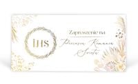 zaproszenia dl komunia nr. 44 - 10 szt