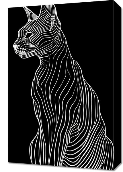 Obraz 40x60cm Minimalny Kontur zdjęcie 1