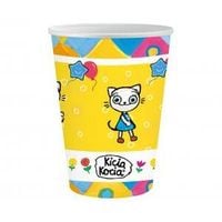 kubeczki papierowe kicia kocia 250 ml, 6 szt