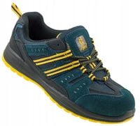 LEKKIE buty PÓŁBUTY robocze SPORTOWE męskie skórzane BEZ METALOWEGO