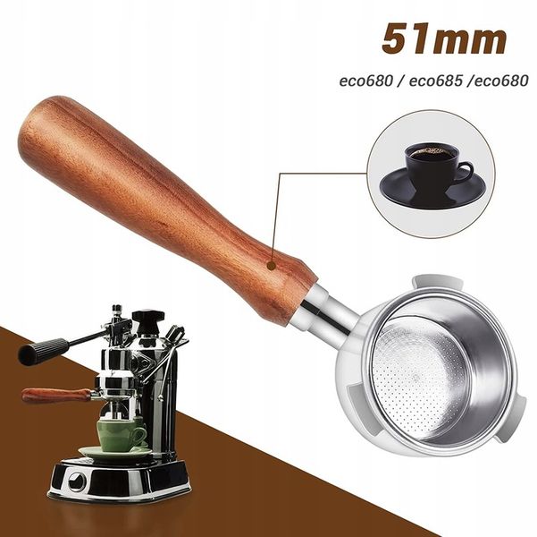PORTAFILTER DO KAWY DELONGHI EC680/EC685 DO KAWY 51MM zdjęcie 13