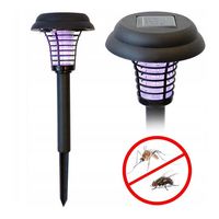 LAMPA SOLARNA OWADOBÓJCZA LED UV ZEWNETRZNA OGRÓD TARAS BALKON