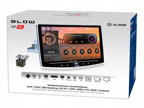 Radio samochodowe BLOW CP01 Bluetooth Android na Arena.pl
