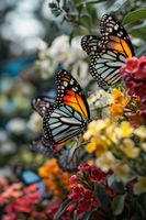 Plakat 30x45cm Motyle Na Łące