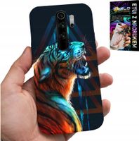 ETUI DO XIAOMI NOTE 8 PRO - TYGRYS MĘSKIE WZORY NA OBUDOWĘ, CASE