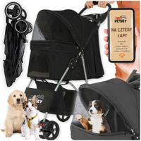 Wózek spacerowy dla chorego małego psa kota zwierząt transporter