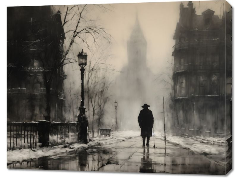 Obraz 90x70cm Mgła nad Londynem zdjęcie 1