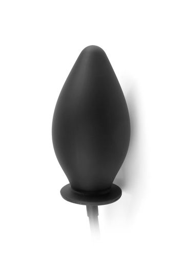 Plug-Inflatable Silicone Plug Black na Arena.pl