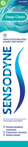 SENSODYNE DEEP CLEAN PASTA DO ZĘBÓW Z FLUORKIEM 75 ML na Arena.pl